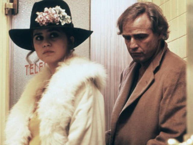 A scene from film, 'Last Tango in Paris'