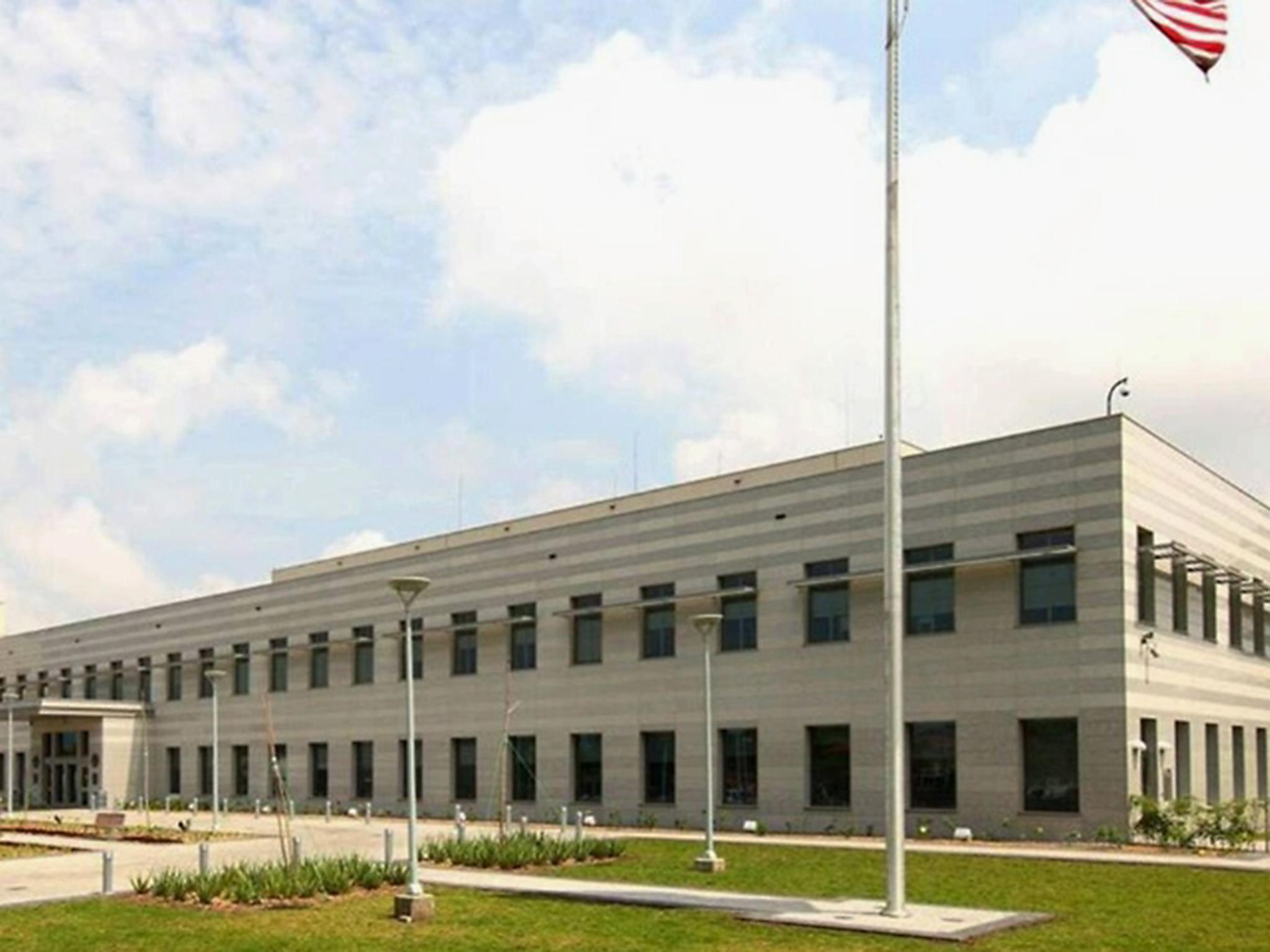 The legitimate US embassy in Accra, Ghana