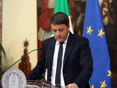 Europe in crisis as Italy's PM resigns after 20-point defeat- live