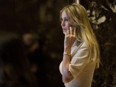 Donald Trump hands phone to Ivanka to talk about 'women's issues'