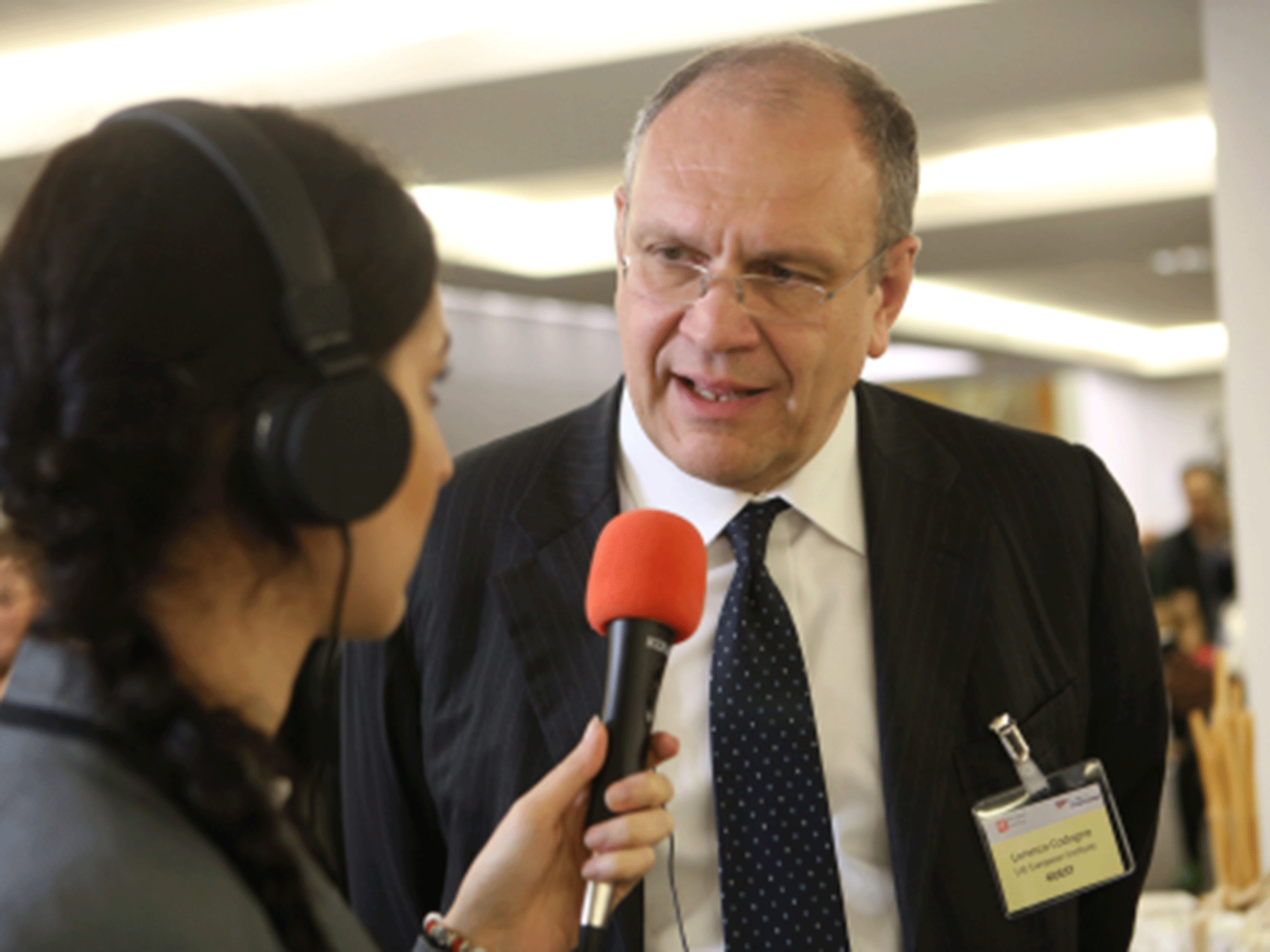 Former government economist Lorenzo Codogno said the referendum vote was nothing to do with the EU Nigel Stead/LSE