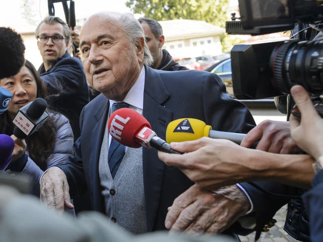 Blatter was banned for approving a $2m payment to Michel Platini in 2011