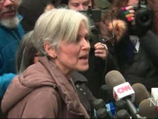 Jill Stein pushes for Pennsylvania vote recount at Trump Tower rally