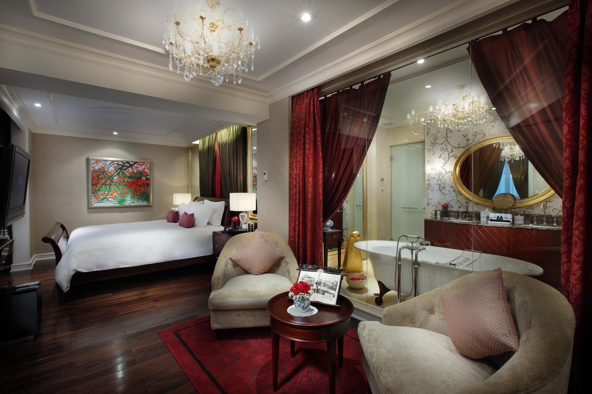 A room at the Sofitel Legend Metropole Hanoi