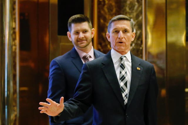 Both Mr Flynn and his son have frequently shared and posted white supremacist-style conspiracy theories