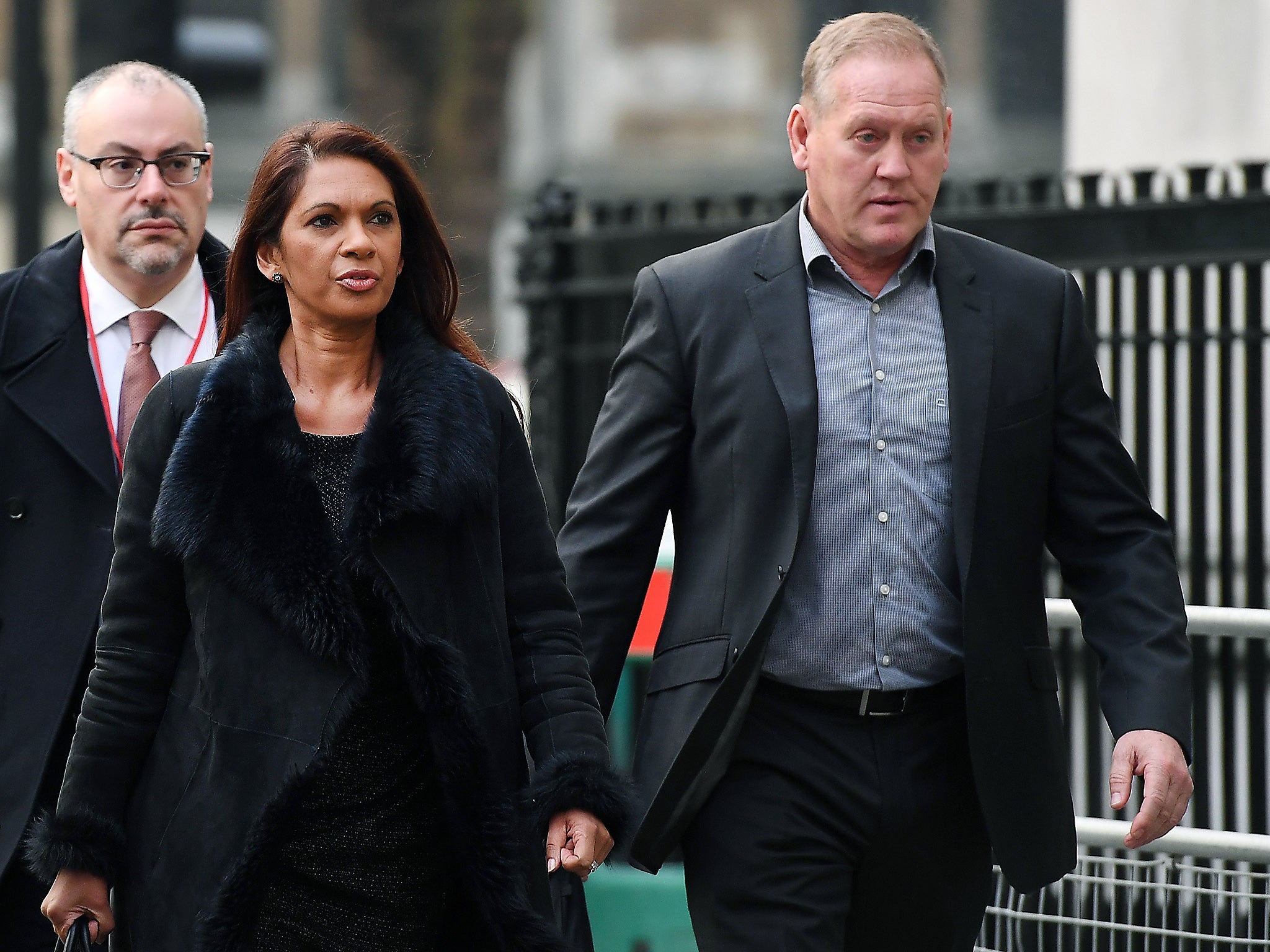 Lead claimant in the Article 50 case, Gina Miller arrives at the Supreme Court in London