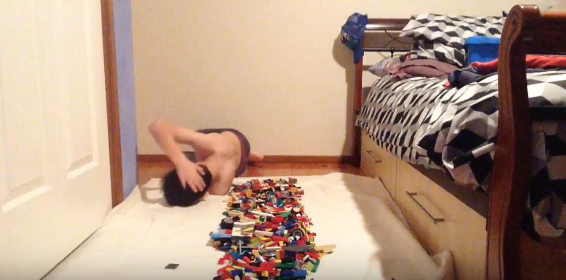 A participant in YouTube's 'The Lego Challenge'