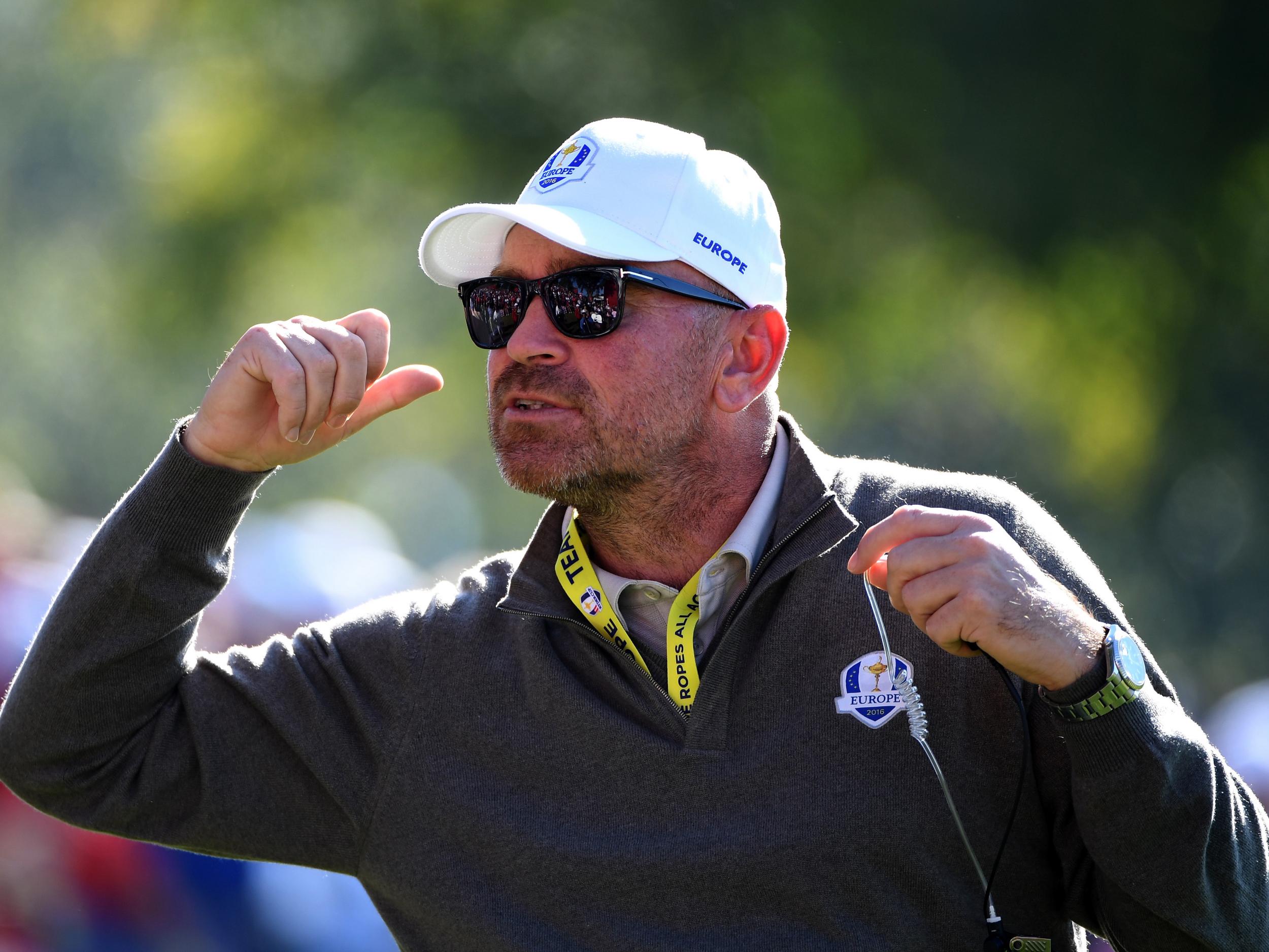 Bjorn was one of Darren Clarke's vice-captains for the defeat in September