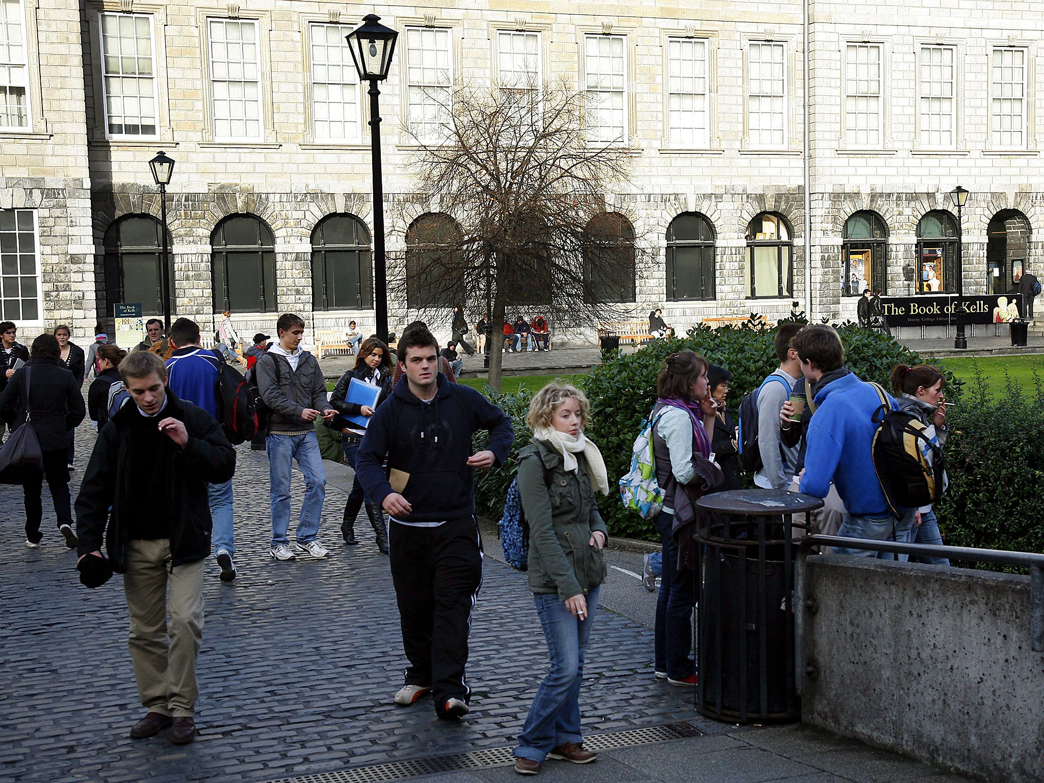 Rooney settled into ‘an analytical way of living’ at the prestigious Trinity College Dublin