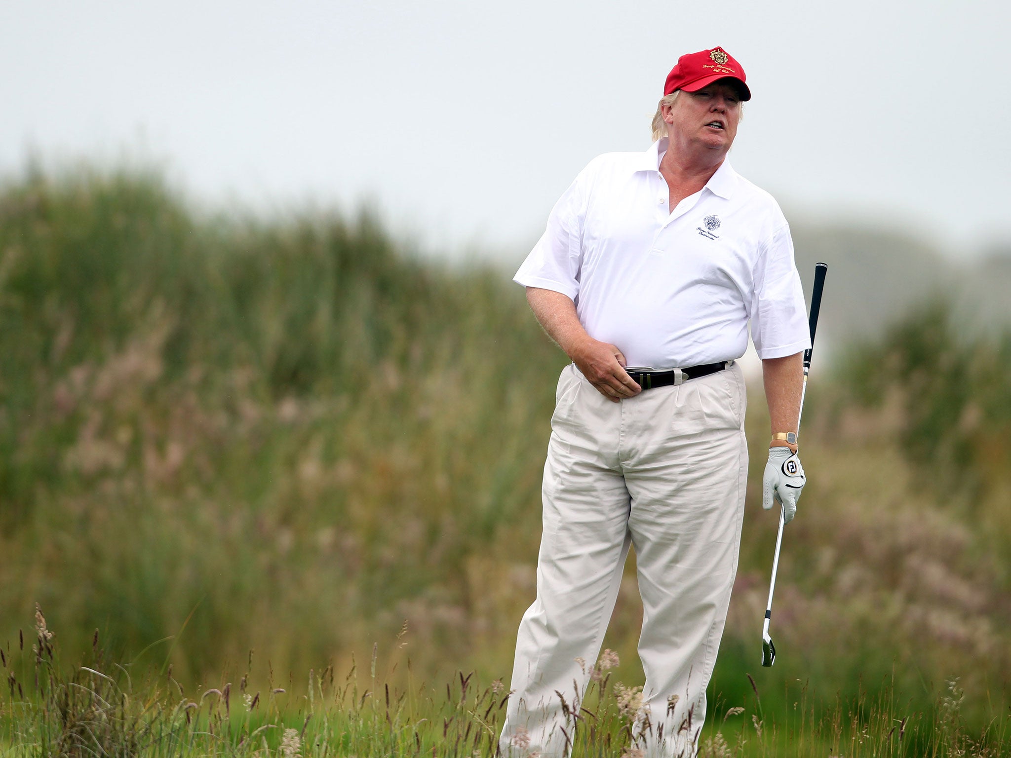 Donald Trump's company owns luxury golf resorts around the world