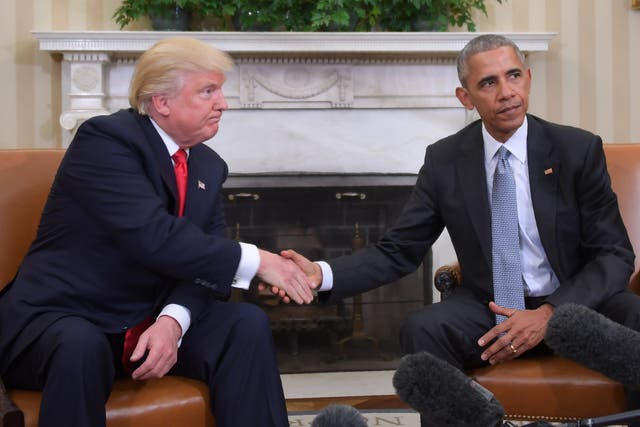 Trump meets Obama after election win