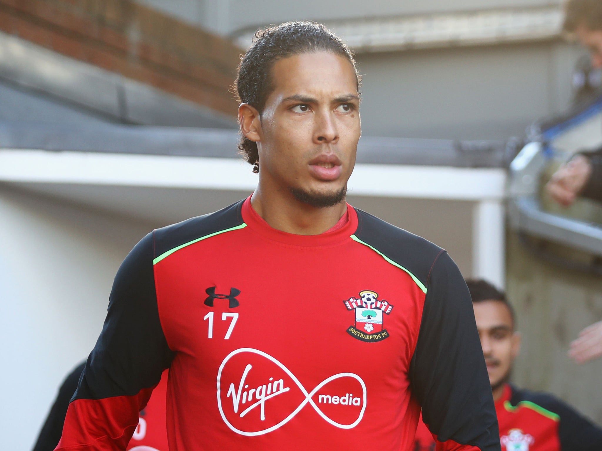 Van Dijk has been linked with a move to Anfield in recent months