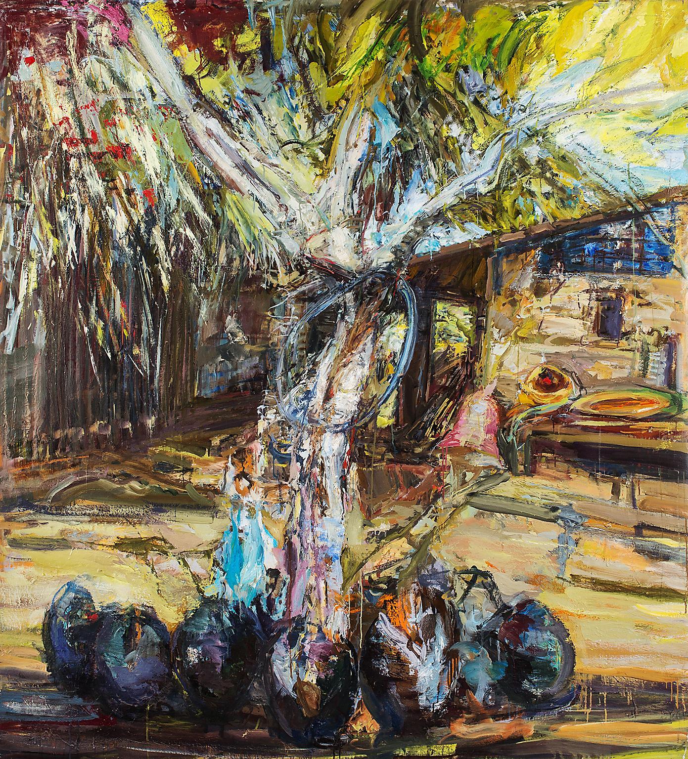 Catherine Goodman’s ‘The White Tree’ – she won the National Portrait Prize in 2002
