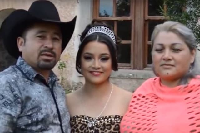 Rubi Ibarra Garcia and her parents uploaded a video to Facebook inviting friends and family to the birthday party