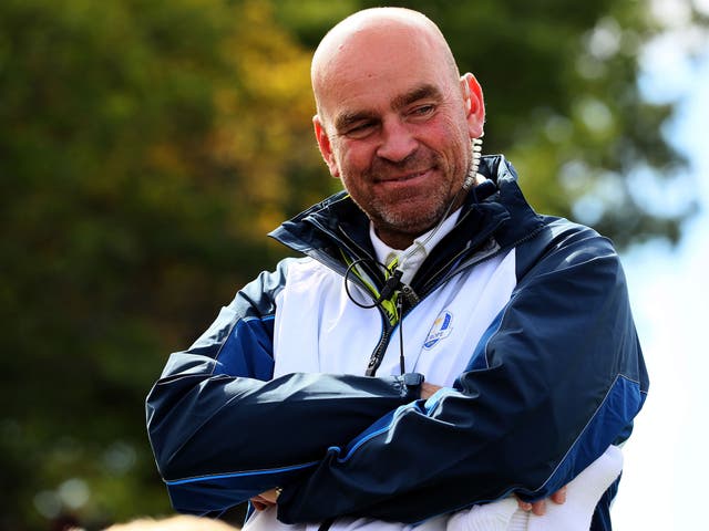 Thomas Bjorn has been unveiled as the new Europe captain