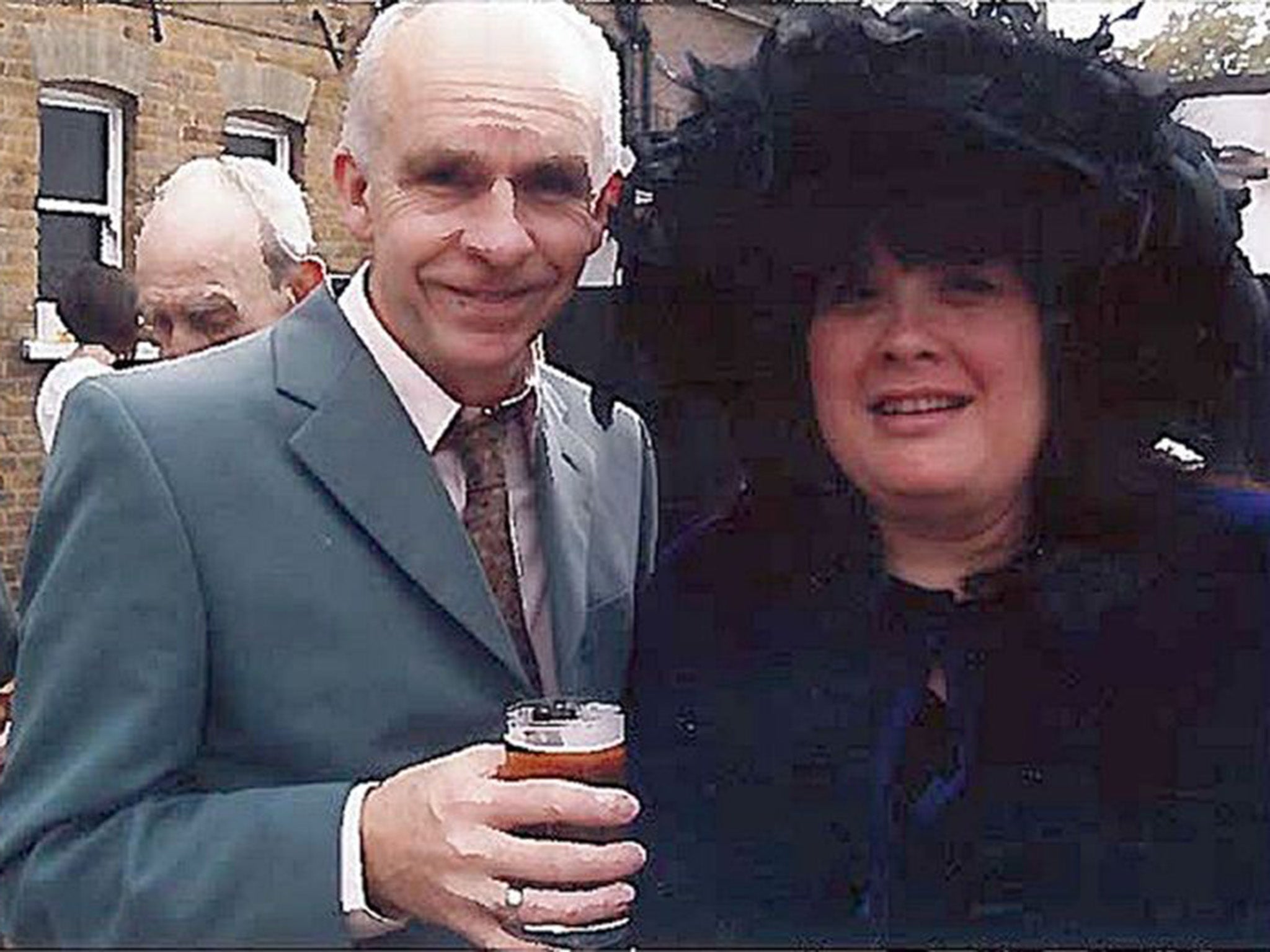 Andrew Lane with his wife Sue