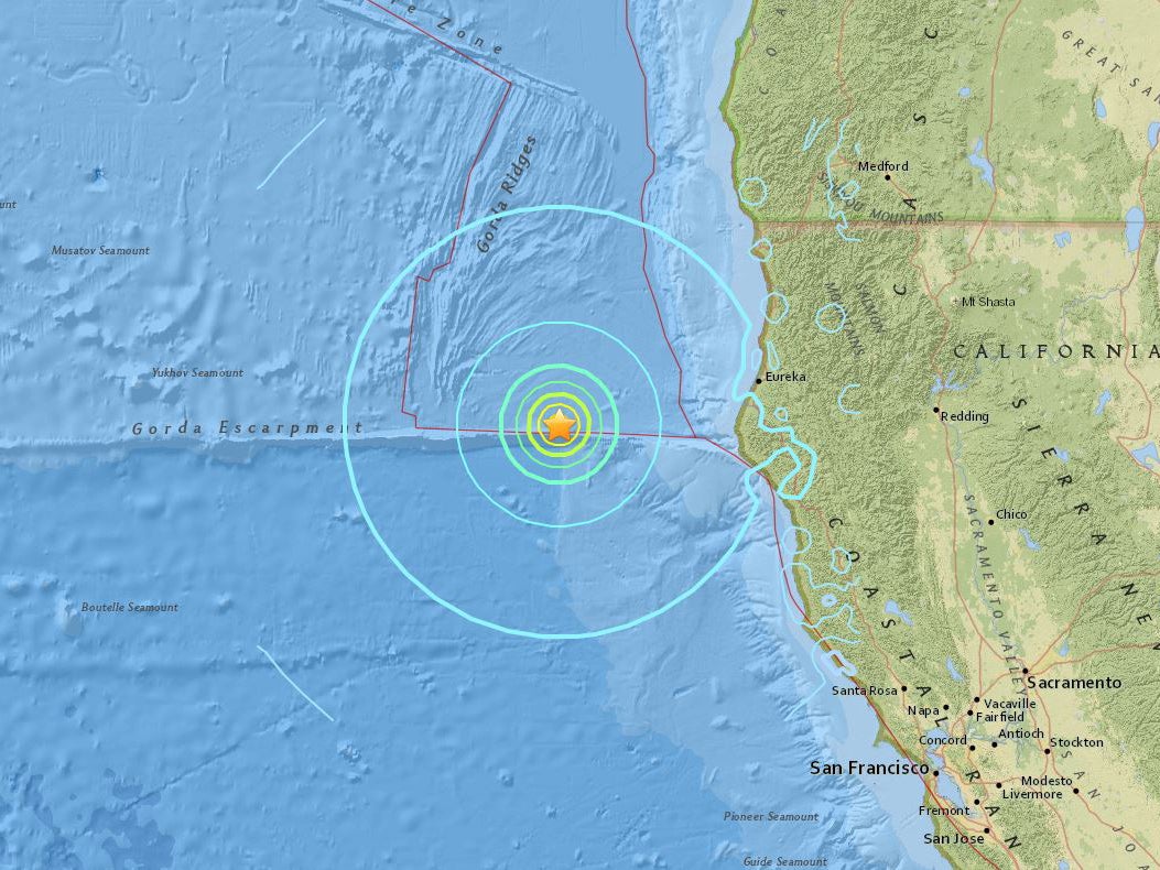 recent california earthquakes