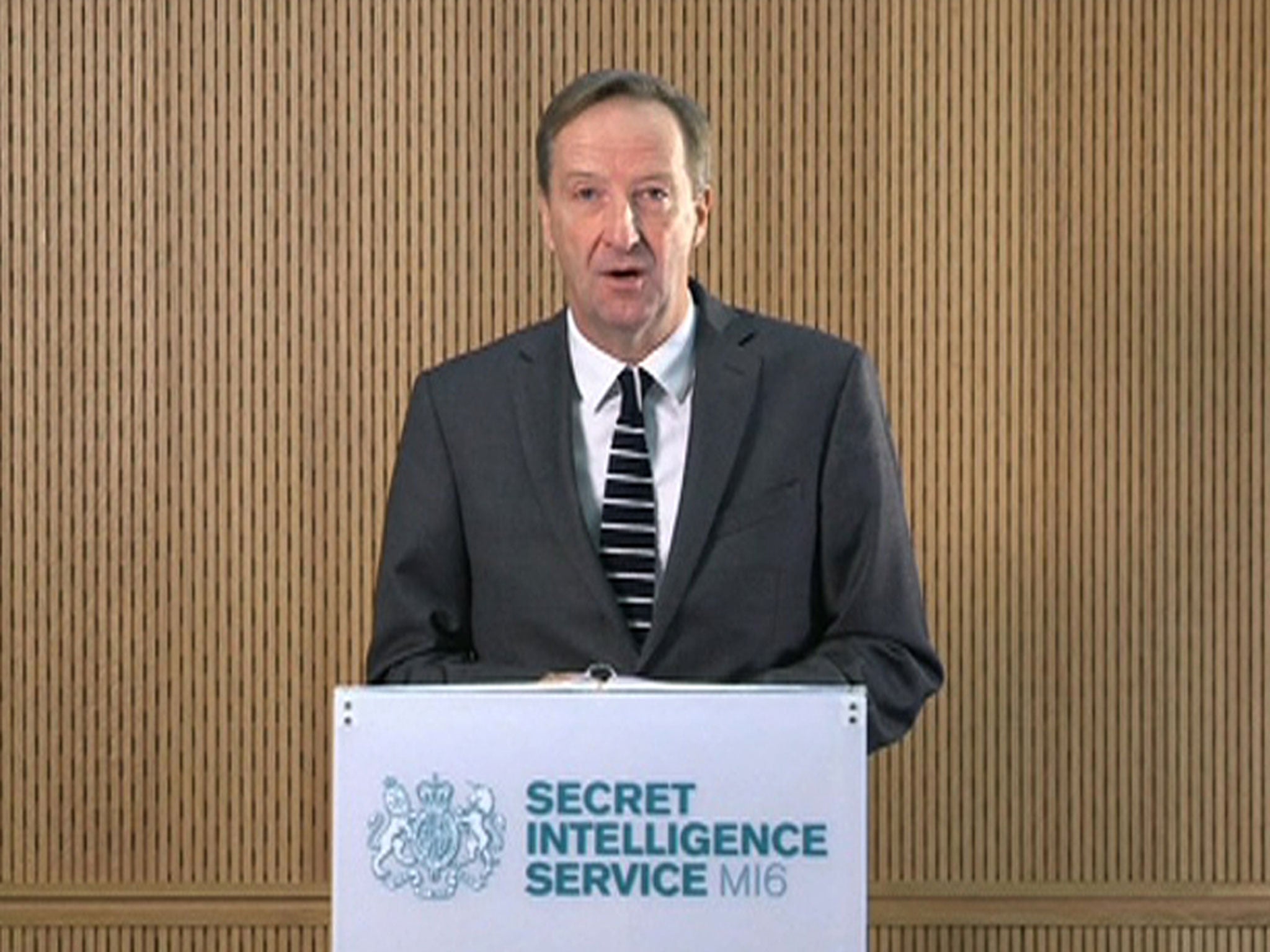 Sir Alex Younger said the incident showed Israel was using ‘systematic targeting’