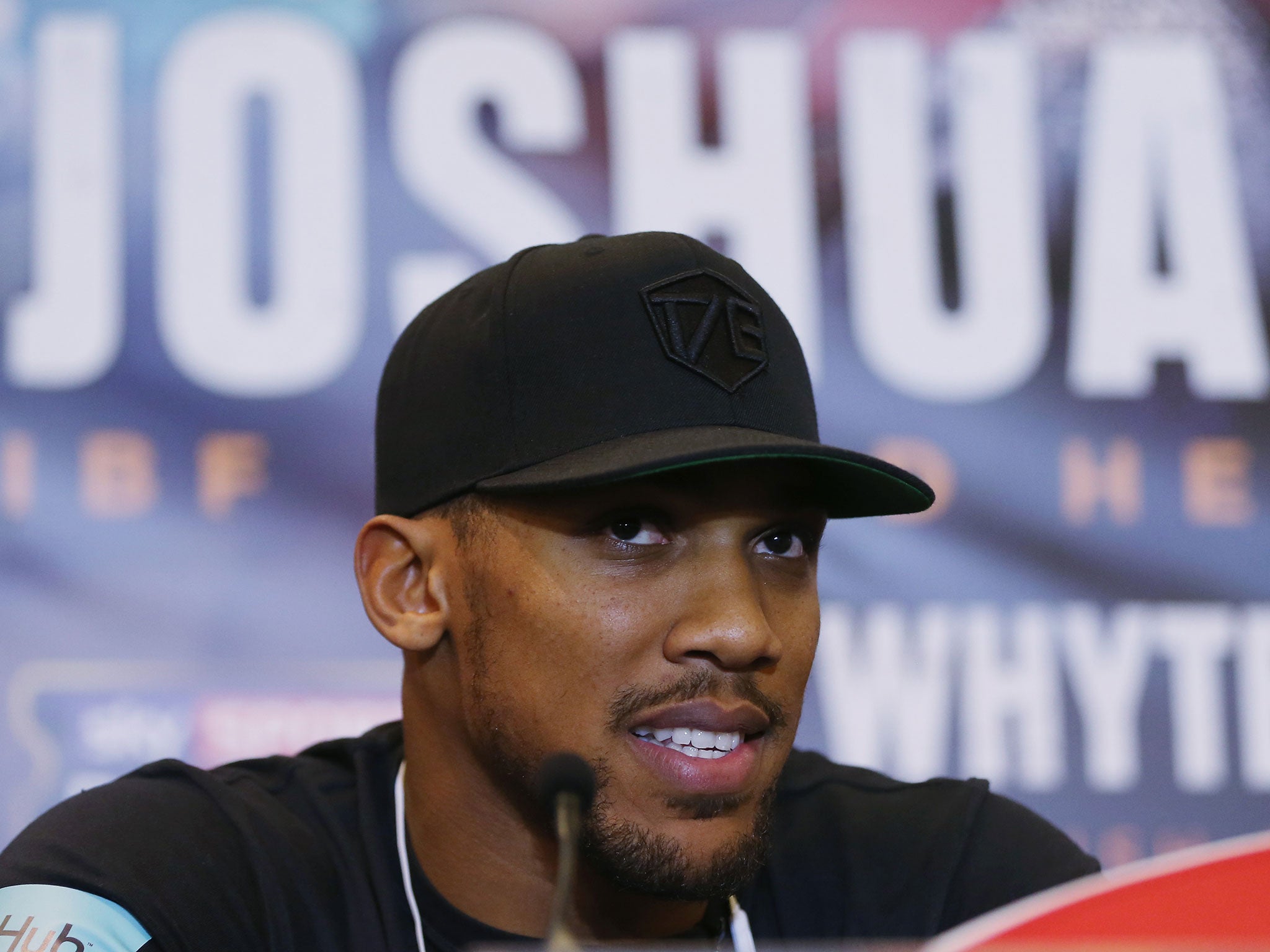 Joshua goes toe-to-toe with Eric Molina in Manchester on Saturday night
