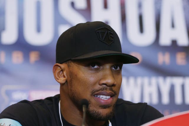 Joshua goes toe-to-toe with Eric Molina in Manchester on Saturday night