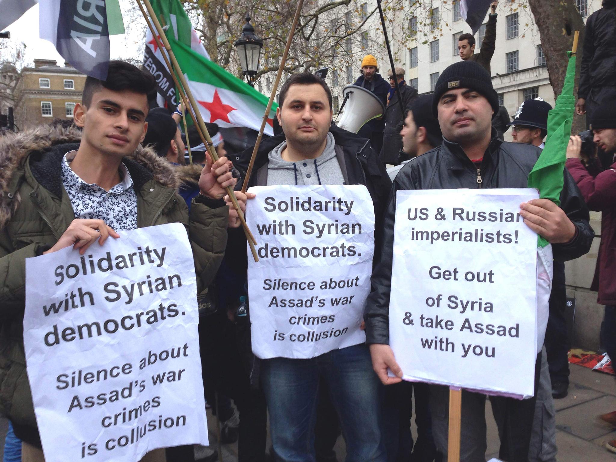 Dwindling numbers of Syrians at marches are a consquence of the coalition’s silence about the crimes of Damascus