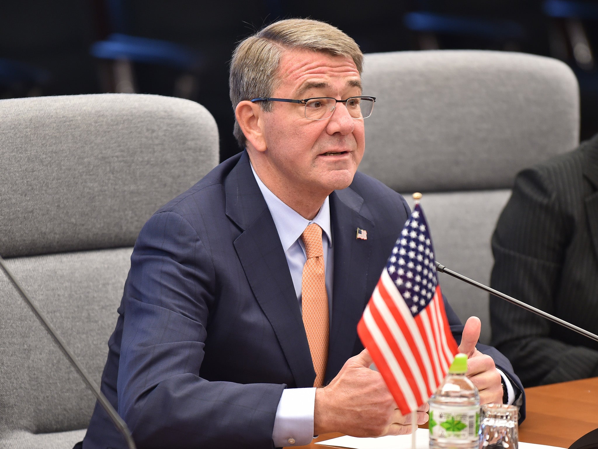 Ash Carter says the US must 'remain vigilant' in the fight against Isis