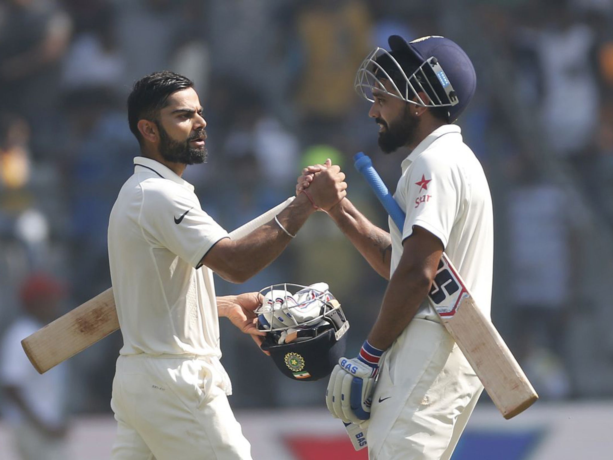 Kohli and Vijay frustrated England on day three in Mumbai