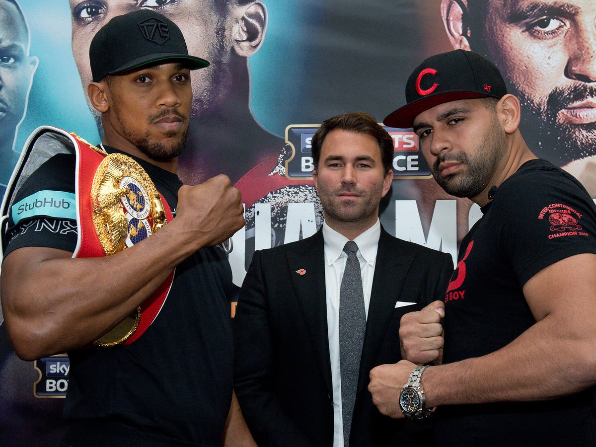 Anthony Joshua vs Eric Molina: What time does it start, what TV channel ...