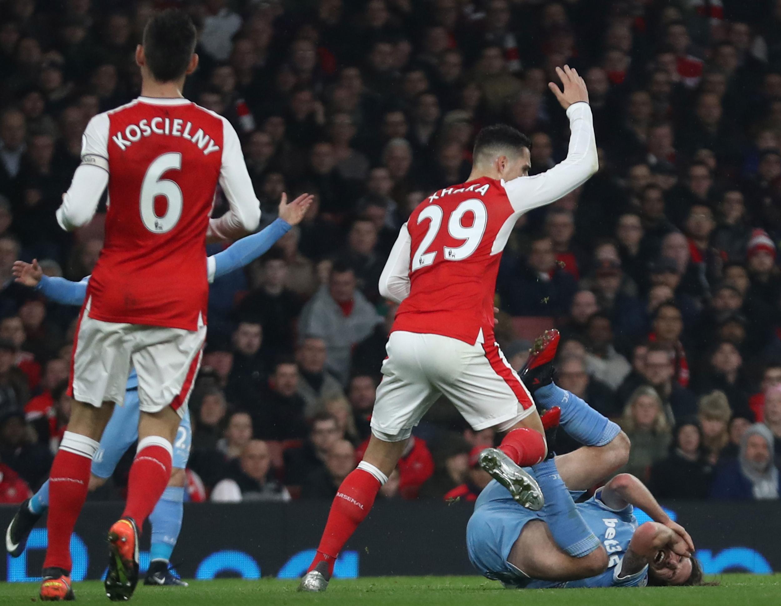 Xhaka's poor discipline has cost Arsenal several times this season