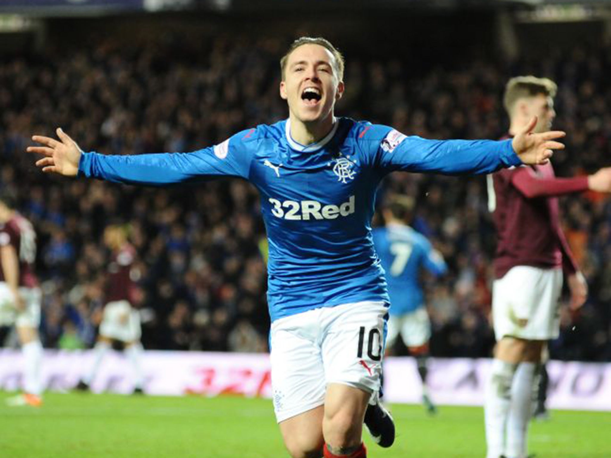McKay scored Rangers' second with a right-footed finish
