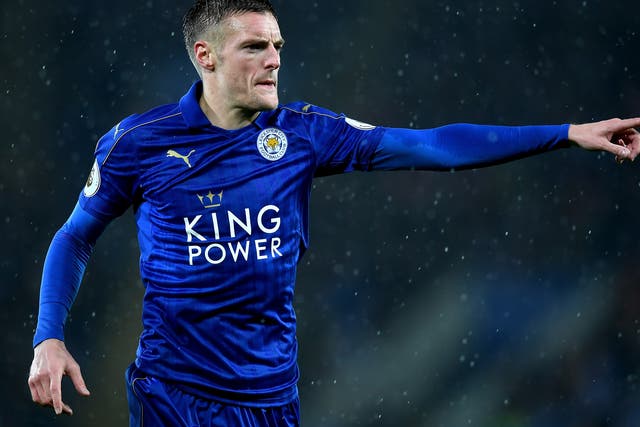 Vardy rediscovered his form of last season in Leicester's brilliant win