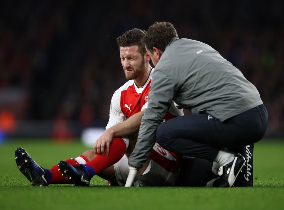 Mustafi faces a spell on the sidelines over the next three weeks