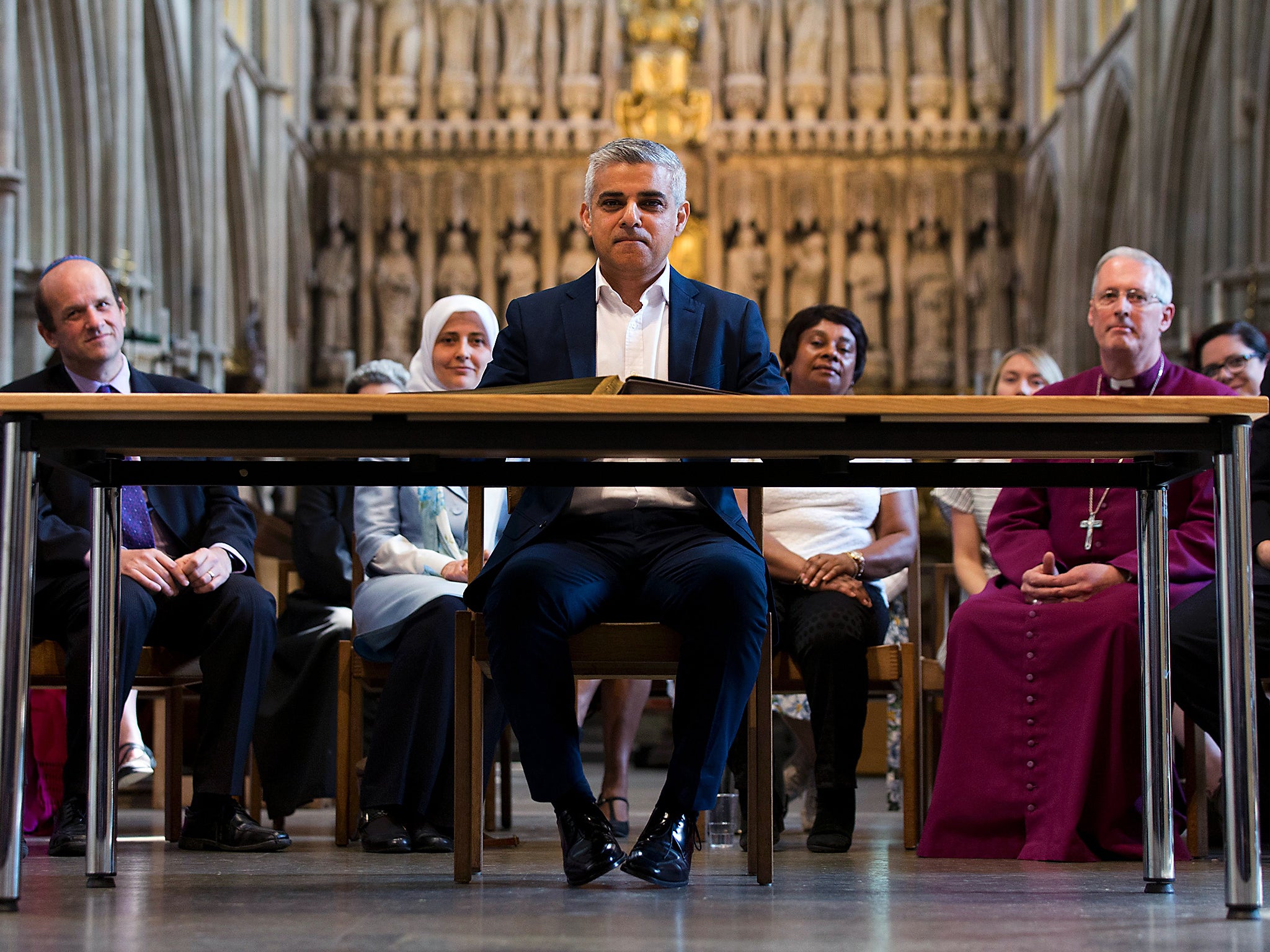 London Mayor Sadiq Khan