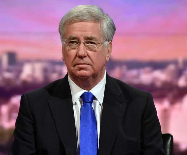 Defence Secretary Sir Michael Fallon said the security services foiled more than 12 UK terror plots last year