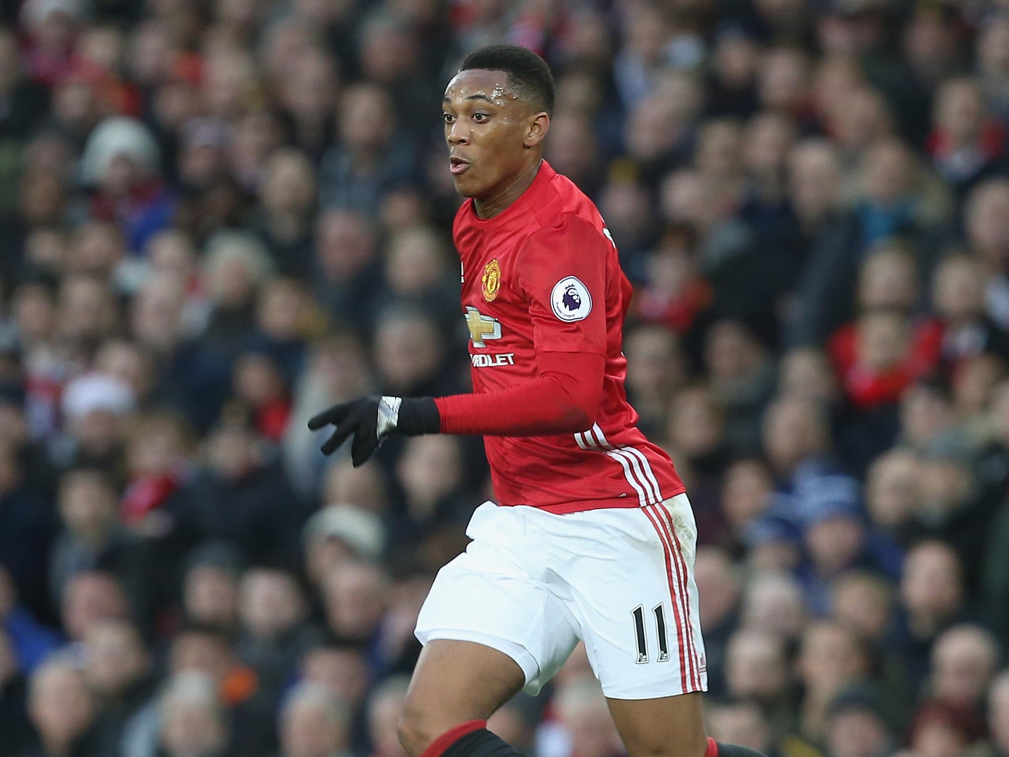 Martial has only managed one Premier League goal this season