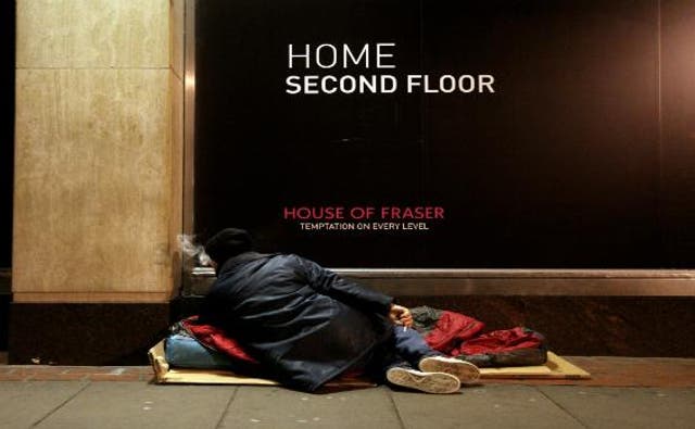 <p>Ethnic minorities now account for 40 per cent of all homeless households in England</p>