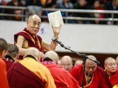 Dalai Lama says he is a 'son of India' after decades exiled from Tibet