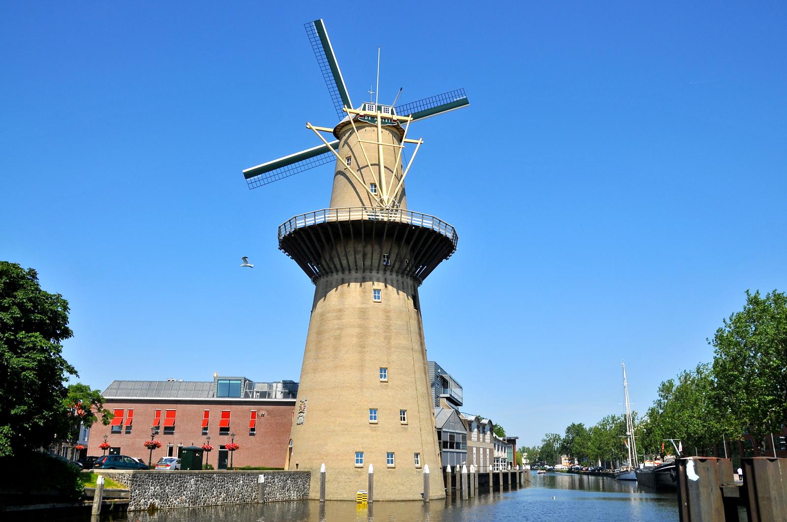 The windmill at Schiedam, considered to be the world's tallest