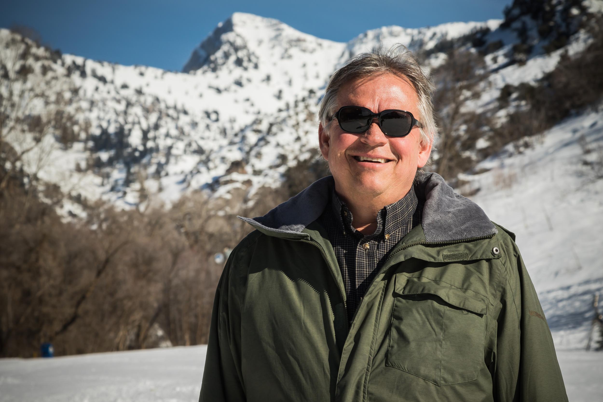 John Chadwick, founder of Cherry Peak Ski Resort (Chris Pearson/Ski Utah)