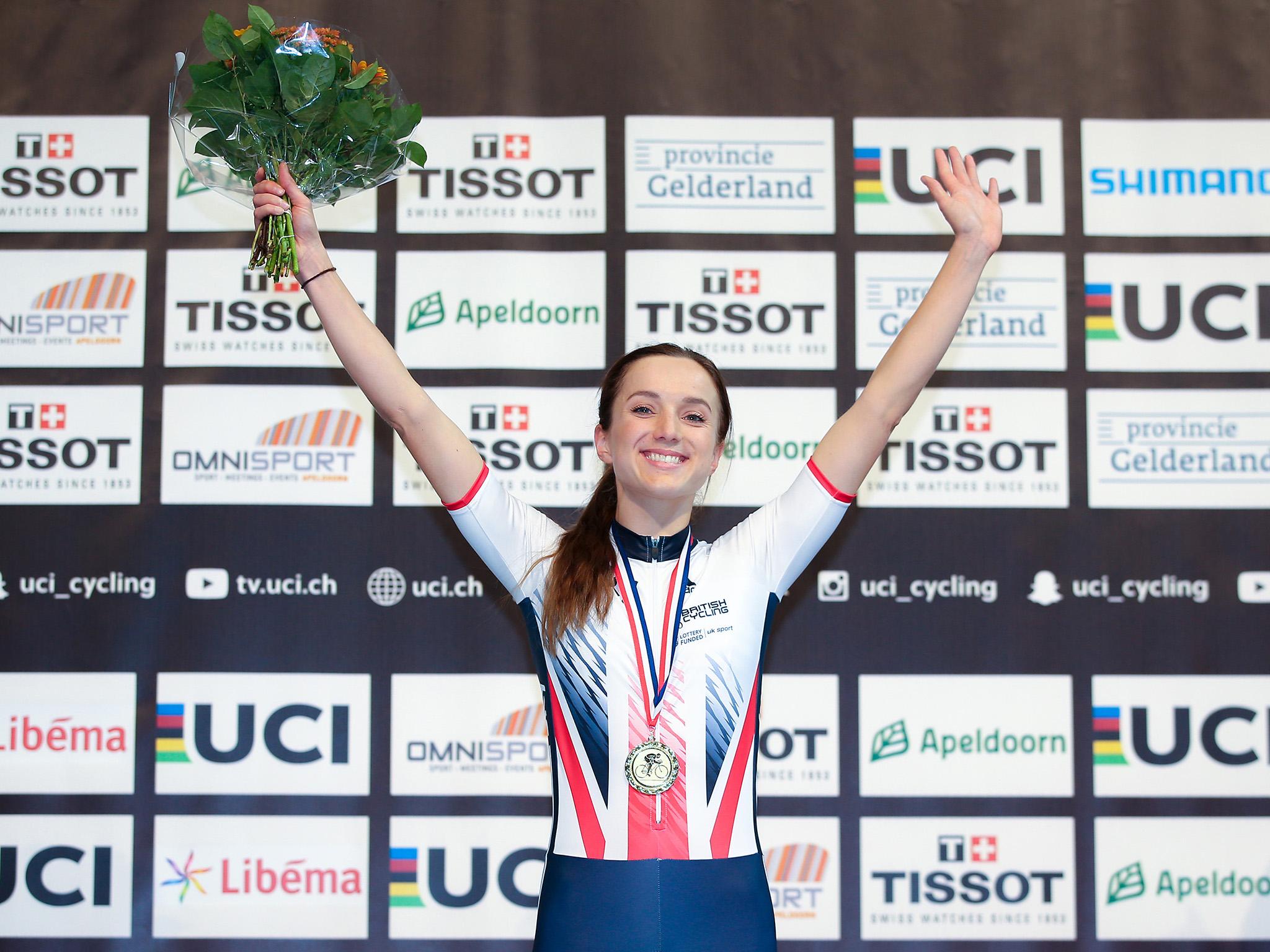 Winner of the Rio 2016 women’s team pursuit gold, Elinor Barker is offering the successful bidder and two friends the chance to join her for a road ride