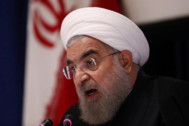 Iranian president Hassan Rouhani compares his country's treatment under the US to George Floyd death