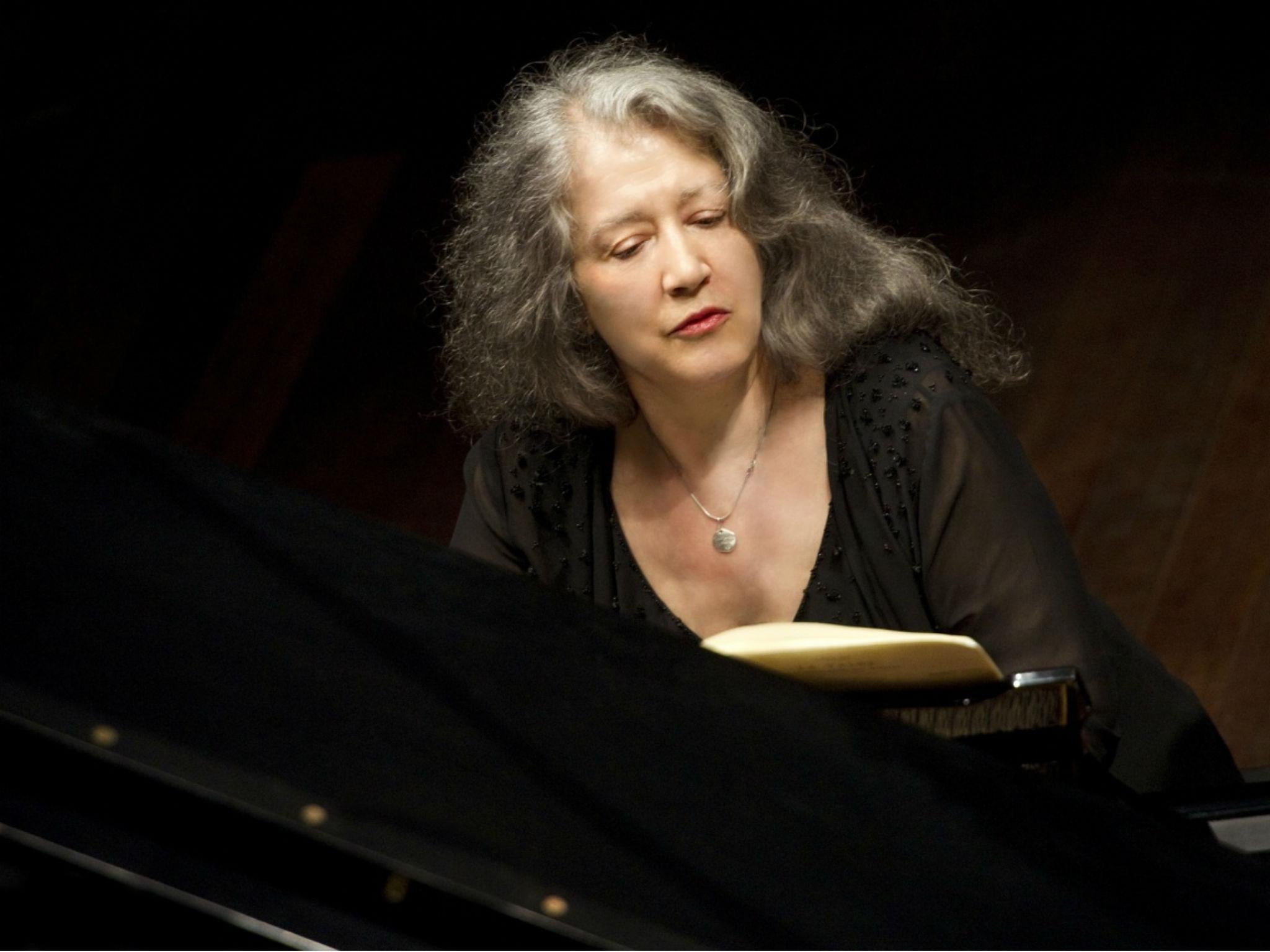 Martha Argerich often collaborates with former husbands, partners, and friends