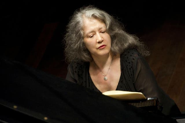 Martha Argerich often collaborates with former husbands, partners, and friends