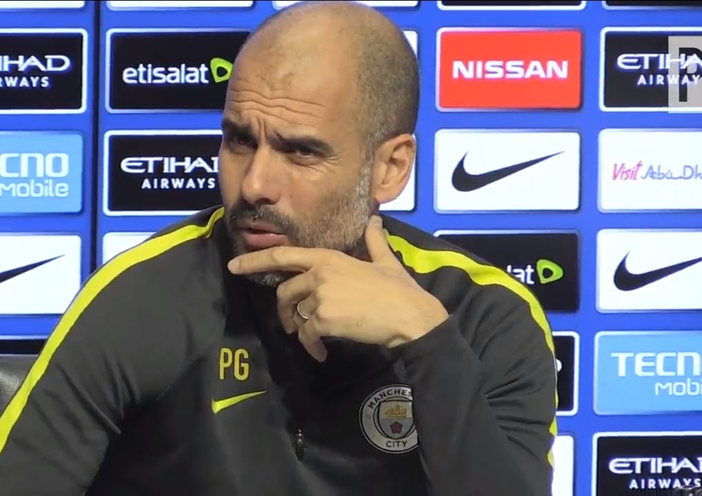Pep Guardiola seemed perplexed as to who exactly Stan Collymore was