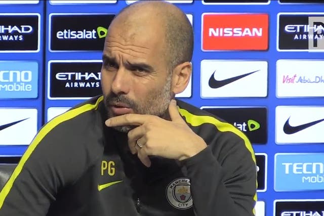 Pep Guardiola seemed perplexed as to who exactly Stan Collymore was