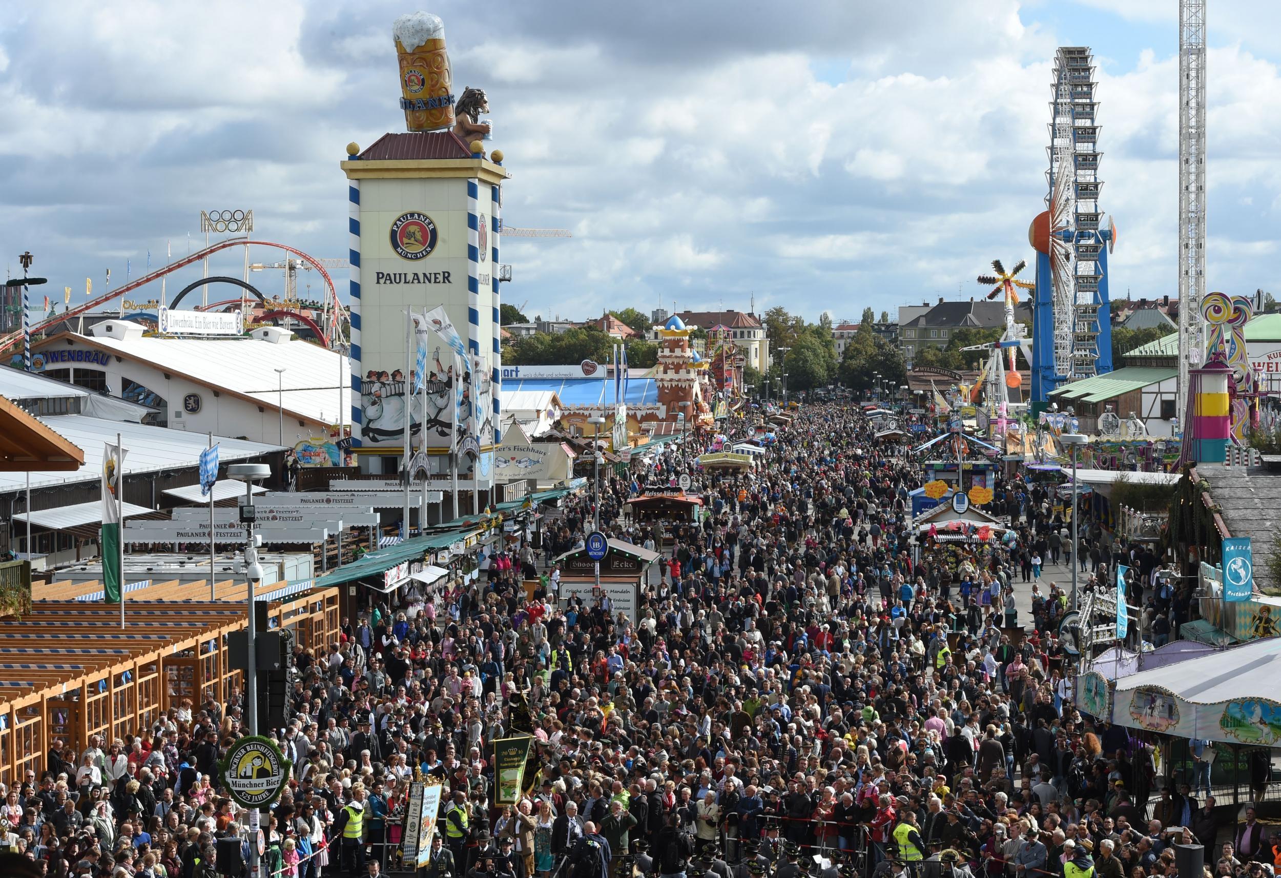 Oktoberfest in Munich is a less-than-wise pairing of fairground rides and beer