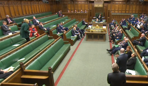 MPs in the House of Commons