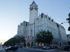 Trump must give up stake in DC hotel before taking office