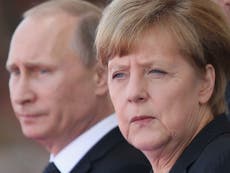 Angela Merkel calls for new sanctions on Russia