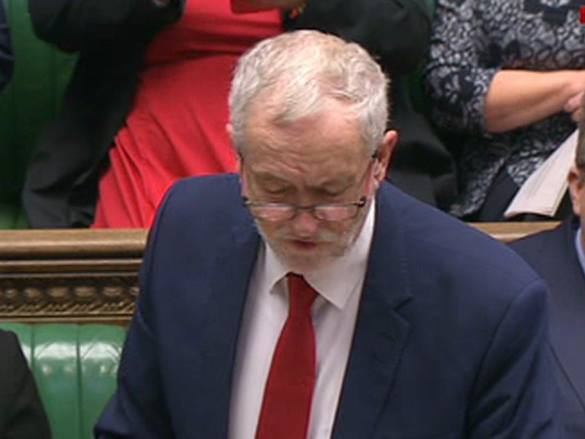 Labour leader Jeremy Corbyn asked the Prime Minister about the crisis in social care